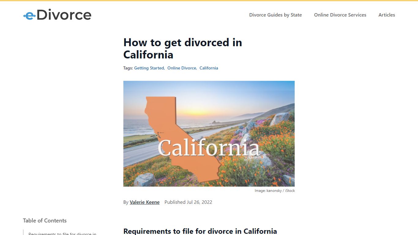 California Divorce How-to Guide - eDivorce